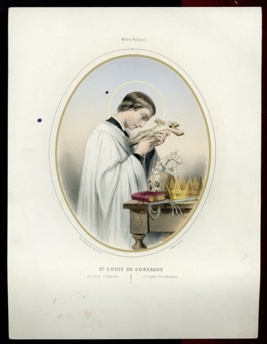 Litografia 1800 luigi - 1800, s.luigi
