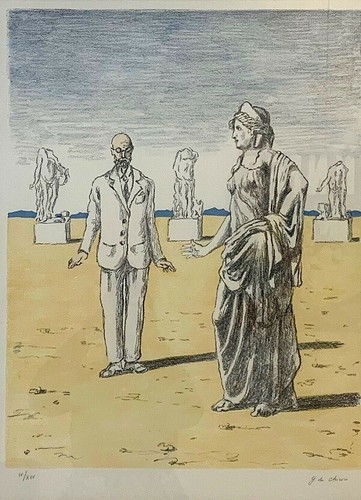 Giorgio chirico litografia - de,